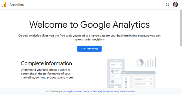 Google Analytics Welcome